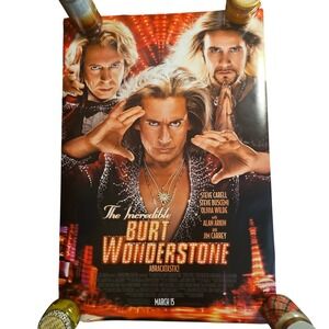 The Incredible Burt Wonderstone 2013 Promo Movie Poster 27x40 Steve Carell